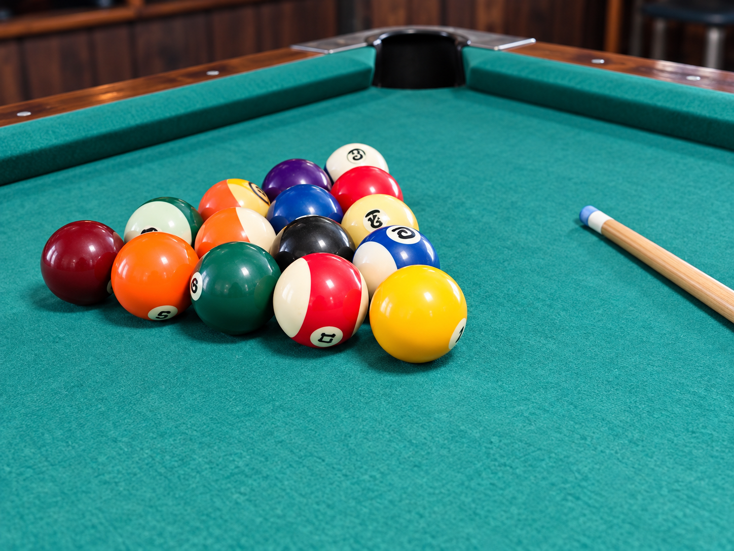Free pool tables at Catty-Corner Ice House